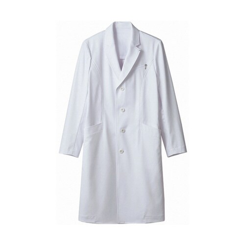 ドクターコート メンズ長袖 ホワイト M