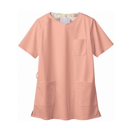 スクラブ 着丈69 胸囲98 肩幅38 袖丈20