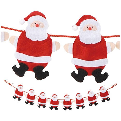 フェルトガーランド【クリスマス