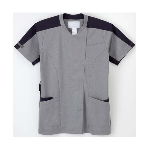 男女兼用ニットシャツ グレー BL