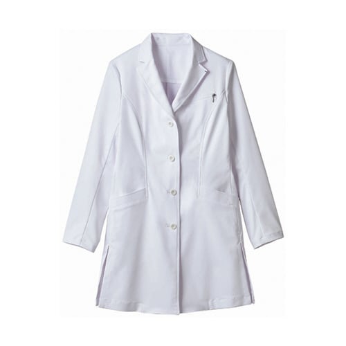ドクターコート レディス長袖 ホワイト L