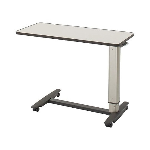 サイドテーブル キャスター4輪ロック アイボリー