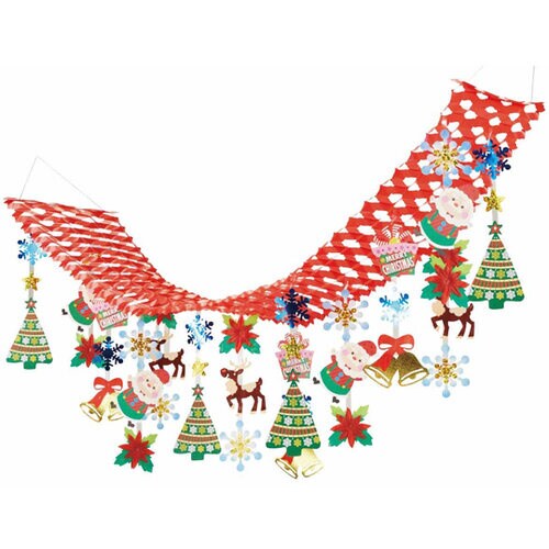 ラッキークリスマスプリーツハンガー