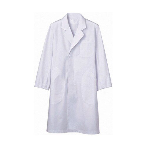 ドクターコート メンズ 長袖S 白 3L