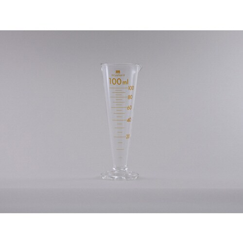 液量計(円錐型) 茶目盛 100mL