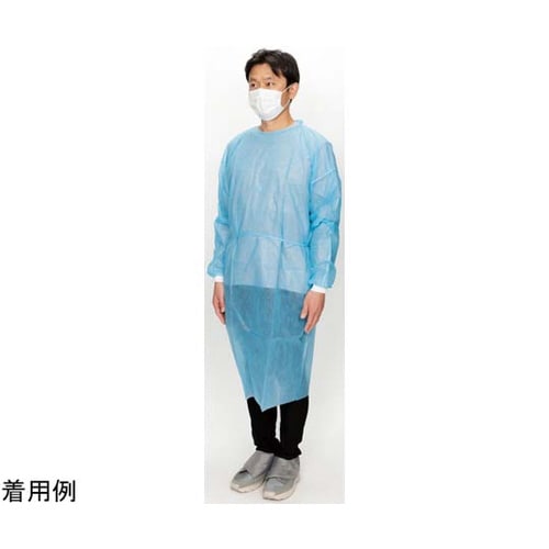 アイソレーションガウン(非防水−リブ袖)個包装
