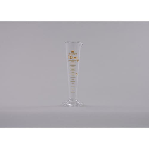 液量計(円錐型) 茶目盛 10mL