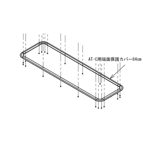 AT−C用ブラケットスペーサー