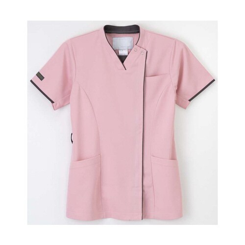 男女兼用ニットシャツ ピンク S