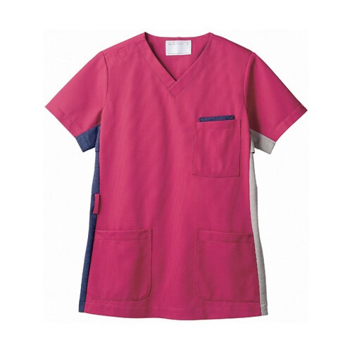 スクラブ 兼用 半袖 着丈76胸囲126肩幅50