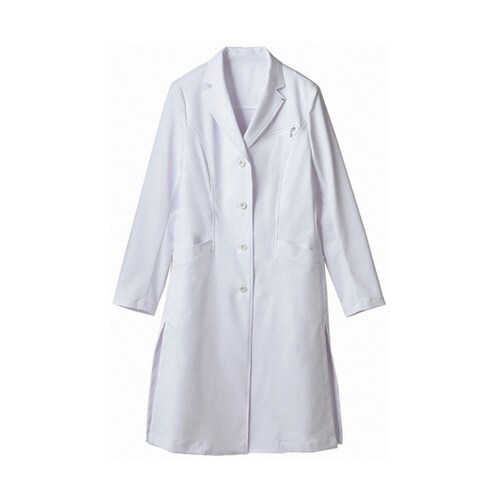 ドクターコート レディス長袖 ホワイト L