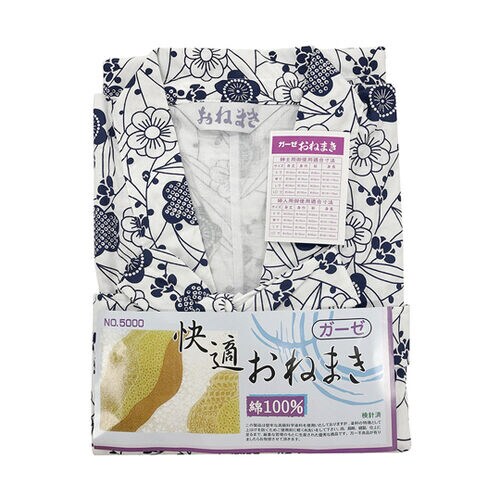 快適ガーゼおねまき 女 LL 台紙あり