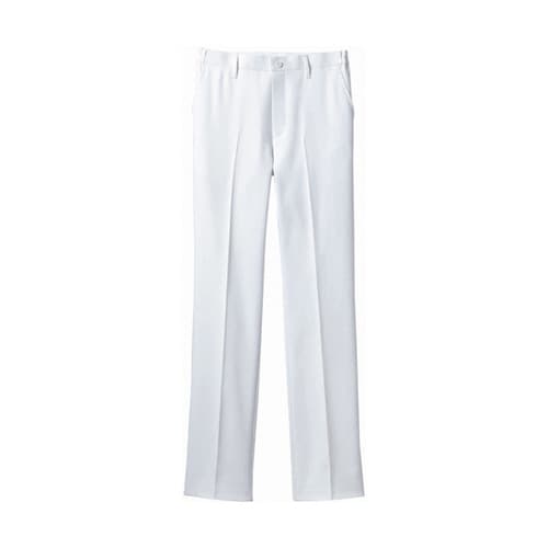 パンツ メンズ 両脇ゴム 白 裾上げ LE