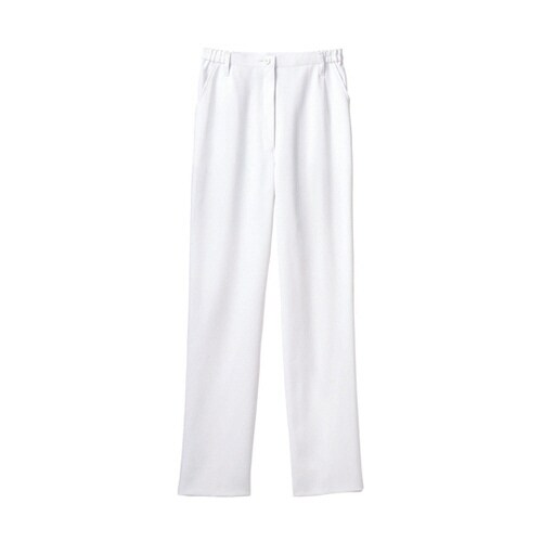 ナースパンツ 白 L