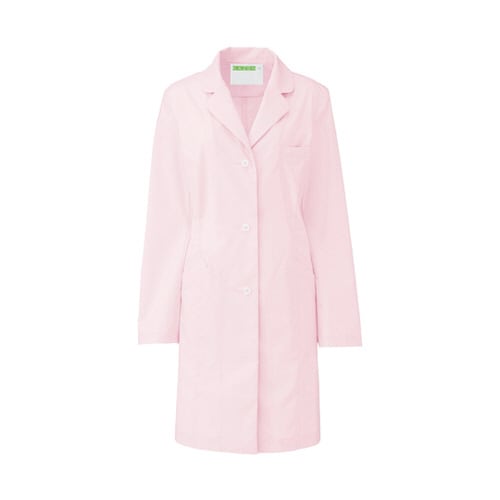 レディス診察衣Sハーフ丈 ピンク S