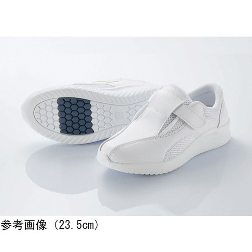 シューズ 兼用 白 23cm