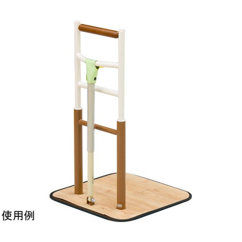 昇降式手すり用マットA(端・シリンダー外)