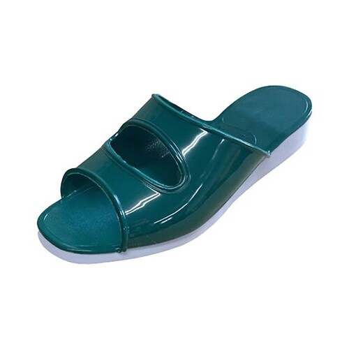 サンダル 24.0から24.5 青緑