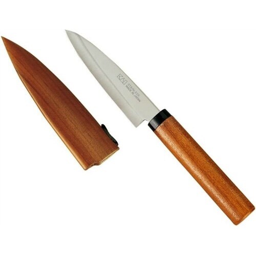 DH7173 KHS 木ザヤ フルーツナイフ