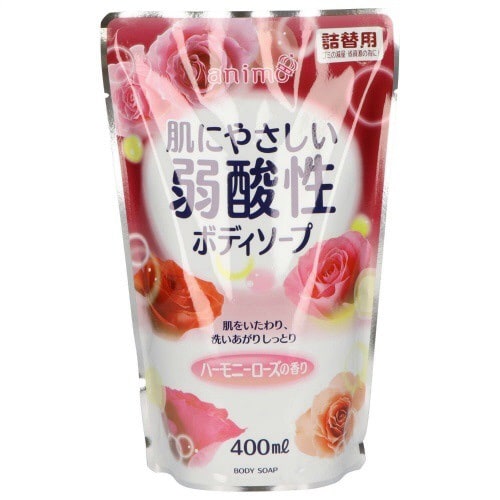 弱酸性ボディソープハーモニーローズ詰替400ML