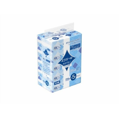 プラスキレイペーパーコンパクト 200W5P×10