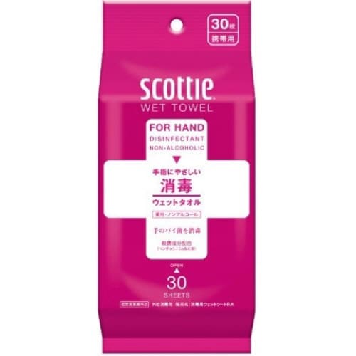 スコッティ消毒ノンアル 30枚×24