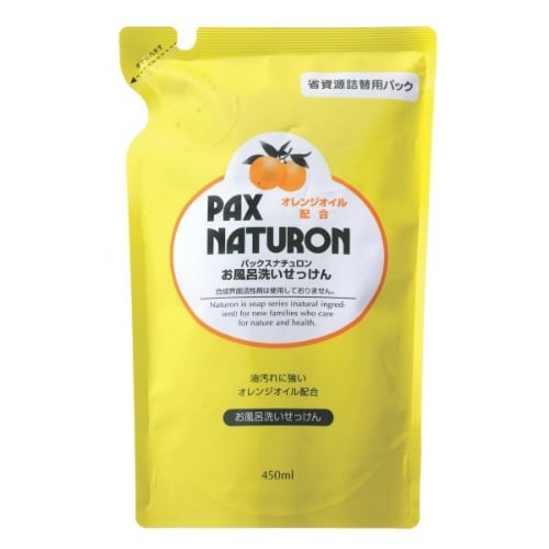 ナチュロンお風呂洗い石けん詰替用450ML