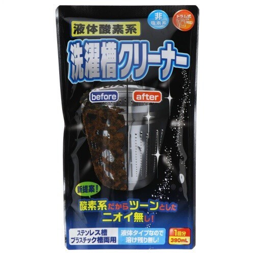 液体酸素系洗濯槽クリーナー390ML