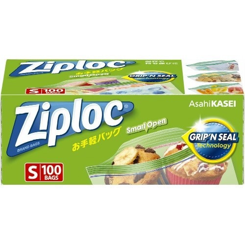 ジップロック お手軽バッグS 100枚入