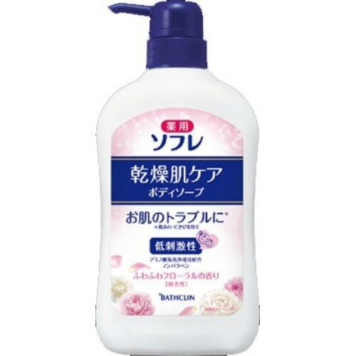 薬用ソフレ 乾燥肌ケアボディソープ550ML