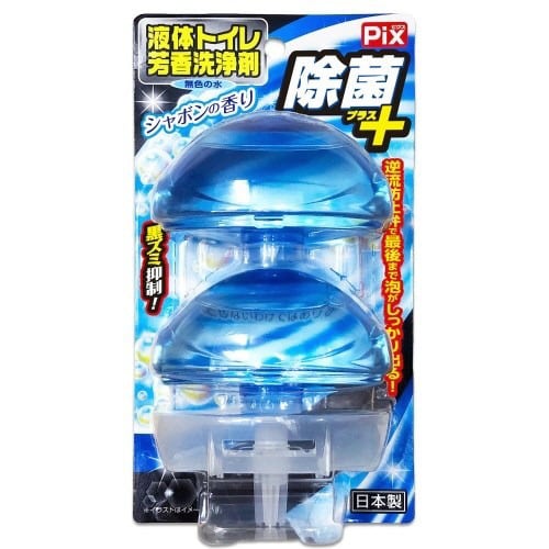 ピクス除菌プラス液体トイレ芳香洗浄剤シャボン×6