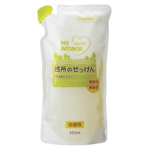 ナチュロン台所のせっけん替450ML×12