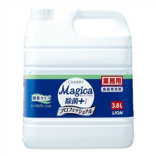 チャーミーマジカ除菌プラスグリーンの香り38L×3