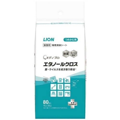 メデイプロエタノールクロスつめかえ用80枚