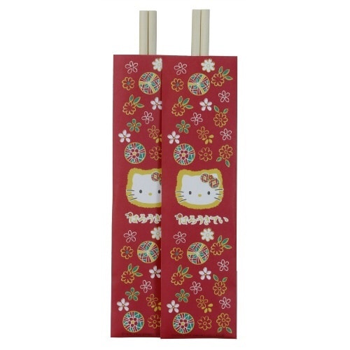 かわいいお箸ハローキティ2膳(K)(15)