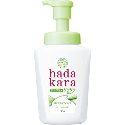 ハダカラBS泡サラサラFEEL本体530ML