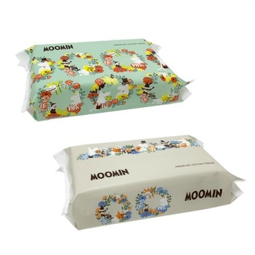 バラダミームーミンプレミアムローションティシュ15