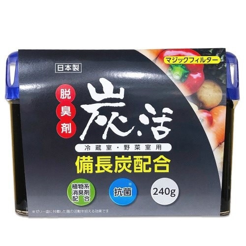 炭活冷蔵庫・野菜室用脱臭剤240G