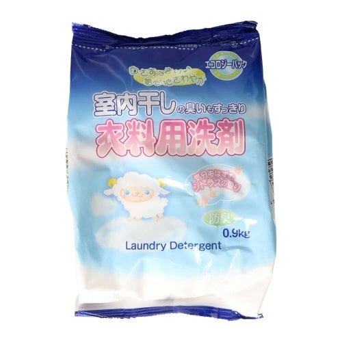 室内干し衣料用洗剤エコパック900G
