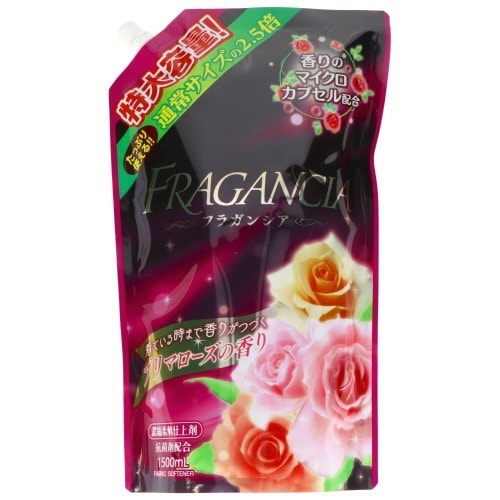 柔軟剤フラガンシアローズ大容量詰替1500ML