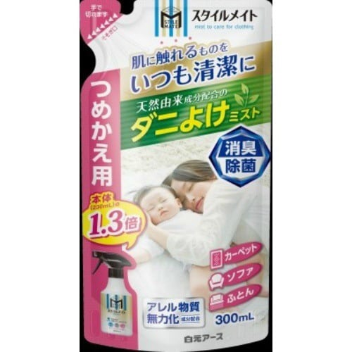 スタイルメイト消臭ダニよけミスト詰替300ML×4