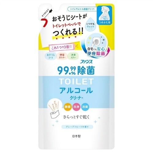 ファンストイレ用除菌クリーナー替 350ML×10