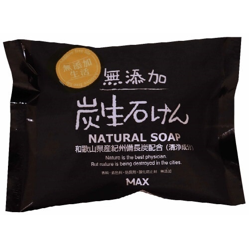 マックス無添加炭生石けん80G