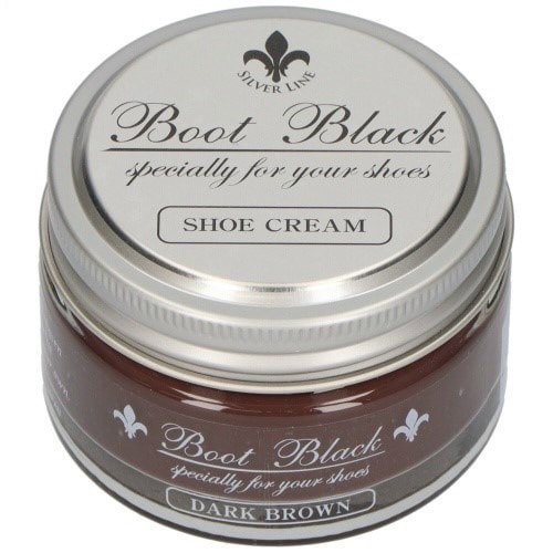 ブートブラックシルバービン ダークブラウン