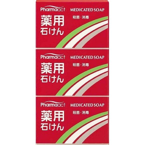 ファーマアクト 薬用石けん3個パック×6