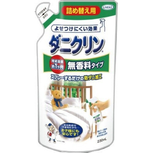 ダニクリンN無香 詰替え 230ML×4