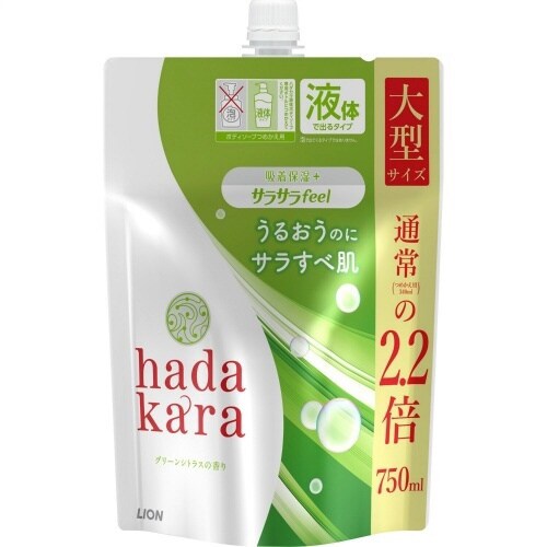 ハダカラBSサラサラFEELかえ用大型750ML
