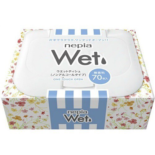 ネピアウエットティシュボックス70枚