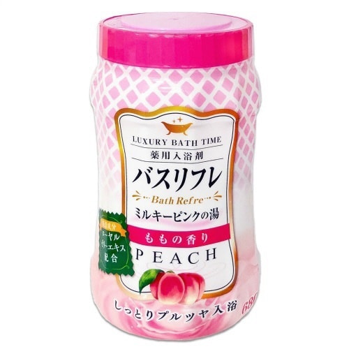 薬用入浴剤ピンクのにごり湯桃の香り 680G