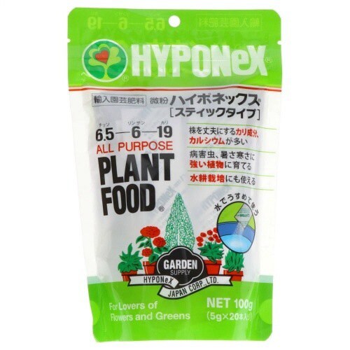 微粉ハイポネックススティックタイプ100G×10